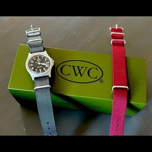 CWC G10 black dial British Quartz watch